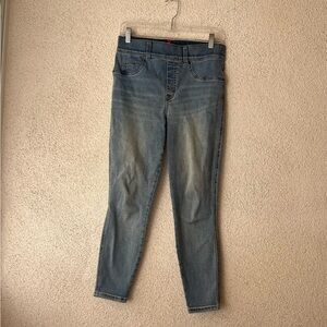 Spanx Light Blue Jeans Skinny Pull On Leggings Petite size M